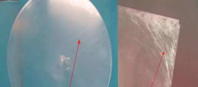 透明PVC片材上的超細魚眼